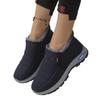 Temu Frontera 2025 Exportación Nuevos Zapatos de Algodón Invierno Forrados de Felpa Engrosados Botas de Nieve para Pareja Populares Antideslizantes Botas Cortas
