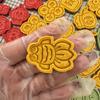Set de Galletas para Mascotas para el Año del Caballo 2026, Lingote de Fortuna y Riqueza, Bocadillos Horneados Estampados para Gatos y Perros