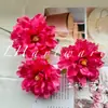 3 Cabeças de Hibisco Peônia Casamento Decoração de Casa Flores Artificiais Flores de Casamento Flores Falsas Atacado Transfronteiriço Flores de Peônia Artificiais