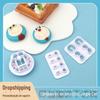 Novo Molde de Corte com Estampa de Gato Jingdang Desenho Animado DIY para Bolo Biscoito Utensílios de Panificação Suplemento Alimentar para Bebê Molde de Grau Alimentício