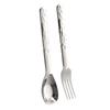 Cuchara colgante de acero inoxidable 316 de Amazon, cuchara para restaurante, hotel, cuchara de postre, cuchara para mezclar café, cuchara giratoria creativa