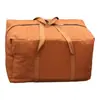 Saco de Armazenamento Grande de Lona, Saco de Embalagem para Mudança Espessado e Resistente ao Desgaste, Bolsa de Viagem Especial Organizadora para Roupas e Colchas