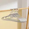 Cabide Empilhável Doméstico para Pendurar Roupas Ombreira Antiderrapante Cabide para Secar Roupas Rack Especial de Proteção para Roupas Cabide sem Marcas para Guarda-roupa