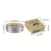 Cera para Barba Transfronteiriça Sândalo Creme para Modelar Barba Masculina Modelagem de Barba Hidratante Cera Pontual para Barba