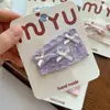 Pinza para el cabello con lazo de encaje dulce estilo coreano para niñas, Pinza para el cabello de niña suave