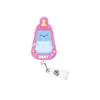 Porta-Identificación Retráctil Médico Estilo Nuevo Carrete para Insignia Pinza Médica Elemento de Fácil Extracción Clip Acrílico de Fácil Extracción Rosa
