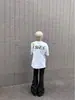 Camiseta Retro de Manga Corta de Peso Pesado para Hombre 2025 Nuevo Verano High Street Juvenil Holgada Casual de Media Manga Base