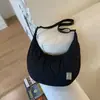 Bolsa Transversal de Grande Capacidade de Luxo para Outono e Inverno para Mulheres 2026 Nova Moda Bolsa Simples de Bolinho