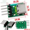 Placa adaptadora USB TYPEC16P a terminal de clavija de enchufe de 2,54 versión de actualización con orificio que se puede arreglar