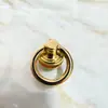 Hebilla colgante móvil en forma de anillo de aleación de zinc de alta calidad, Anilla de tiro, Hebilla de tiro, Accesorios de ferretería de alta gama galvanizados para equipaje