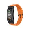 Para Pulsera Huawei B6 Correa de Silicona huaweiB3 Correa de Muñeca de Repuesto 16MM Silicona Color Sólido Correa de Muñeca de Repuesto