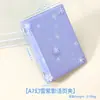 Cuaderno de Hojas Sueltas A7 Cubierta Dura de Repuesto Cubierta Protectora Engrosada 6 Agujeros Sandwich de Esponja Adaptado Anti-Doblado Listo para Enviar