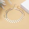 Ins Diseño de Nicho Tobillera Plegable de Perla para Mujer Venta al por Mayor Simple Estilo Frío Joyería de Metal y Perla Tendencia al por Mayor