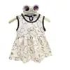 Vestido tipo chaleco nuevo estilo 2026 para niñas, Vestido casual de tirantes, Vestido floral para niños, Vestido de princesa estilo coreano, Ropa para niños al por mayor