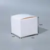 Caixa de Papelão Branca Spot Caixa Retangular Espessa Branca Caixa de Embalagem Caixa Colorida de Papel Branco Caixa de Embalagem para Presente Pode Ser Personalizada