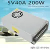 Fuente de alimentación conmutada de 220 a 24v12v5v CC 2a3a5a10a20 amperios luz indicadora transformador volt alta potencia
