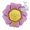 Novo Estilo Ins Balão de Filme de Alumínio com Rosto Sorridente Amarelo Girassol Margarida Decoração Externa Conjunto de Atmosfera de Festa Adereços