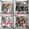 Fundas de Almohada de Animales Más Vendidas de Temu, Fundas de Almohada de Animales Lindas para Dormitorio, Hogar y Decoración de Sofá, Al por Mayor