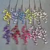 Flor de Pera para Casamento Flores Artificiais Materiais para Decoração de Sala de Estar Mesa de Jantar Ornamentos Arranjo de Salão de Casamento Materiais de Flores Flores para Adereços de Fotografia