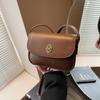 Cross-border popular este ano pequena bolsa feminina 2025 nova alta qualidade sentimento retro all-match bolsa de ombro mensageiro pequena bolsa quadrada