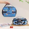 Bolsa de Almuerzo para Niños Estilo Nuevo, Plana y Linda, Bolsa Isotérmica Portátil, Bolsa Portátil para Lonchera de Estudiante, Bolsa Gruesa para Picnic