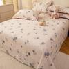 Lençóis de Cama Puros de Algodão Escovado Dachshund Peça Única Outono e Inverno Espessados Puros de Algodão Cobertor de Quilt Infantil Cama de Dormitório Único Conjunto de Três Peças