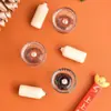 Brinquedos de Comida em Miniatura Velas Brancas Adereços de Cena de Natal Yqt Velas Simuladas Velas Brinquedos DIY Enfeites em Miniatura