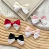 Dulces y Simples Accesorios de Encaje con Letras Plisados y Lazos Pasador Sombrero Bolsas Calcetines Ropa