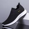 2025 Nuevos Zapatos Deportivos y Casuales de Tela Feiwei Zapatos de Hombre para Mediana Edad y Adultos Mayores Slip-On Transpirables Calcetines de Malla Fina