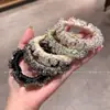 Goma de Pelo Versátil de Cristal de Lujo Ligero para Mujer, Estilo Nuevo, Elegante Sujetador de Cola de Caballo Que No Daña el Cabello, Accesorio de Alta Gama para Moño