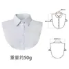 Al por mayor Sencillo Profesional Falso Cuello Cuello Puntiagudo Casual Clásico Puro Algodón Cuello Unisex Camisa Interior Cuello