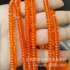 Cuentas Espaciadoras de Vidrio de Cristal con Forma de Platillo Volador para Cadena de Cuentas Joyería Accesorios Que No Se Desvanecen