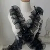 Funda de sofá accesorios de encaje cm cuentas de organza pegatinas de espejo diseño de ropa de encaje Camisa Lolita
