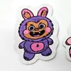 Patches Bordados de Animação de Desenho Animado, Bordado Plano, Patches Bordados com Borda a Laser, Vários Estilos, Patches Decorativos para Reparo de Furos em Roupas