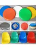 Accesorios para Mesa de Cantina, Asientos de Plástico para Taburetes, Asientos para Sillas, Asientos Redondos de Fibra de Vidrio para Taburetes, Paneles de Asiento de Repuesto para Taburetes Redondos, Repuestos para Asientos Redondos de Taburetes