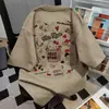 Camiseta de Manga Corta con Estampado de Hello Kitty Diseño Americano para Mujer Verano 2025 Estilo Oversize Versátil Top Holgado