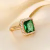 Anillo de Lujo Ligero de Moda Coreana Tendencia en Tiktok con Microincrustaciones de Diamante y Madreperla para Mujer con Acabado de Alta Gama Que No Se Desvanece