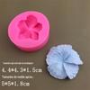 Molde de silicone de guirlanda de rosas e cauda de flor DIY decoração de carro de rosa sabonete artesanal para aromaterapia molde de decoração de gesso