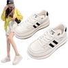 Tênis Branco para Mulheres, Novo Estilo Outono 2025 Mais Vendido, Plataforma com Solado Espesso e Macio, Versátil para Estudantes, Esportes, Casual, Sapatos Femininos, Tênis de Skate