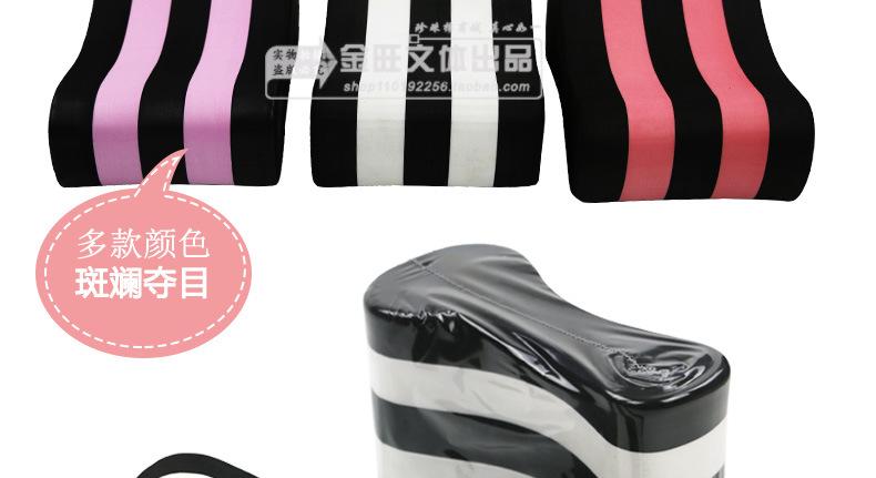 游泳8字夹腿板（黑粉红）_12