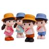 Conjunto de casal de frutas vermelhas frescas revestidas de açúcar, conjunto completo de bonecas de paisagismo paisagístico, faça você mesmo, coreano, desenho animado criativo, micropaisagismo