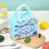 Bolsa de Almuerzo Portátil de Dibujos Animados de Dopamina con Patrón Tridimensional, Bolsa de Lonchera Linda, Bolsa Térmica para Almuerzo, Transfronteriza para Estudiantes y Niños