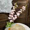 Material de Flor Artificial de 2 Púas para Decoración de Hotel, Arreglo de Boda, Arreglo de Flores de Peonía, Fotografía de Techo