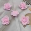 Rosa artificial de espuma flor 3cm cabeça de flor casamento flor falsa cabeça de flor Dia dos Namorados buquê embalagem material DIY