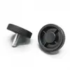 40 * M8 Pie de Ajuste Plástico Tornillo de Ajuste con Clavo para Pie Patrón Lateral Antideslizante Base de Soporte para Gabinete Muebles Sofá