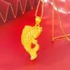 Pingente de Peixe Dourado 3D Imitação de Carpa Dourada Vietnamita da Moda, Novo Pingente de Sereia, Pingente de Peixe Dourado Saltando