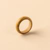 Anillo de palo de rosa al por mayor creativo para pareja liso sencillo para hombre y mujer joyería personalizada cadena para teléfono móvil colgante accesorios DIY