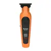 Kemei KM-1590 Pantalla Digital Cortapelos Eléctrico Especial Salón Cabezal de Grabado Silencioso Afeitadora Recortadora
