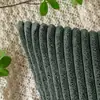 Funda de almohada de pana de rayas finas nueva y de gran venta en Amazon transfronterizo, cojín para coche de color liso, respaldo de cama, sala de estar