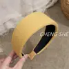 Diadema de Color Caramelo a Rayas Estilo Coreano Borde Ancho Nueva Elegante Pinza para el Cabello Simple Versátil Diadema de Gama Alta Accesorios para el Cabello